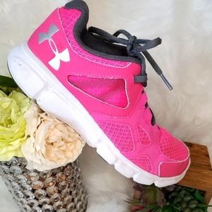 Under Armour I Will Run Strong Women's Pink Tennis Running Shoes Size 8.5